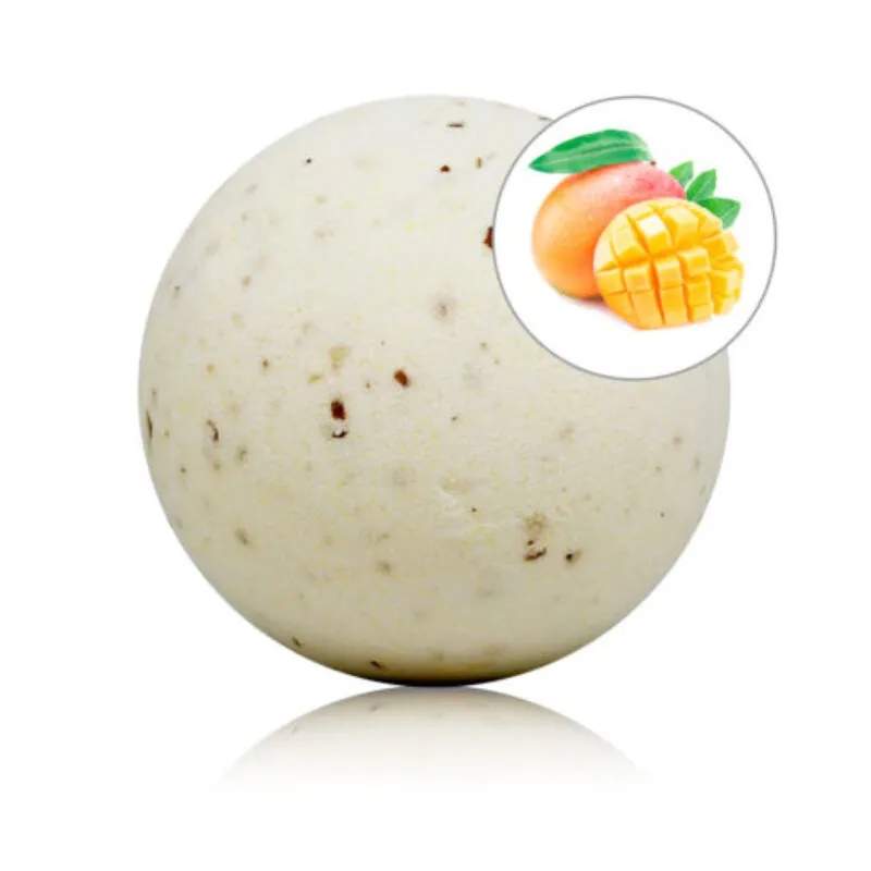 Taloka Badebombe mit Mango-Duft und Rosenblüten - 140 gr