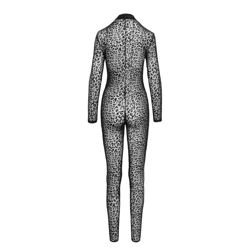Catsuit F285 im Leoparden-Look - 3XL