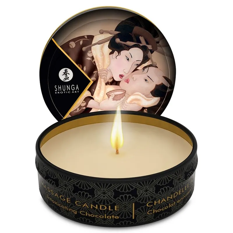 Shunga Mini Caress By Candlelight Massagekerzen 24 Stück