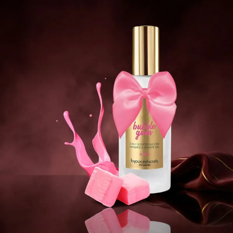Bubblegum 2 in 1 Silikonmassage und Intimgel 100 ml