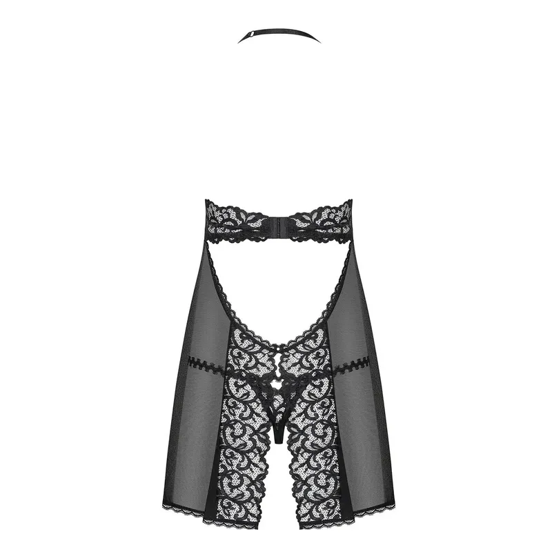 Babydoll Joylace mit String schwarz - L/XL