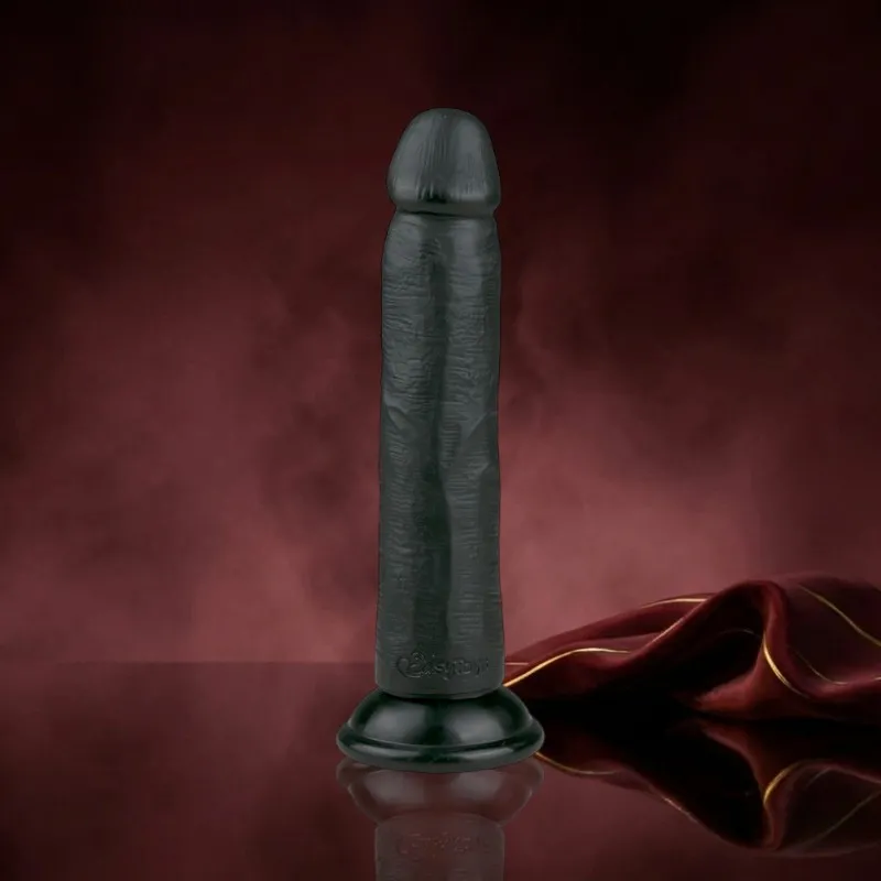 Realistischer schwarzer Dildo - 20,5 cm