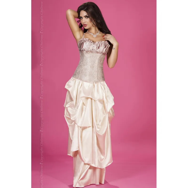 Corsage CR3669 mit String beige - M