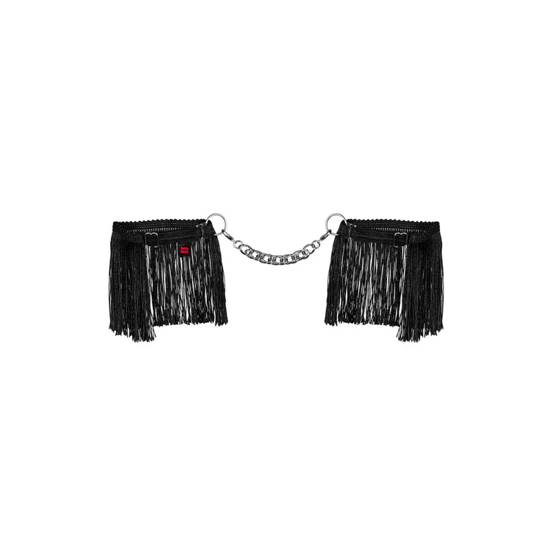 Sherila Handschellen Schwarz von Obsessive