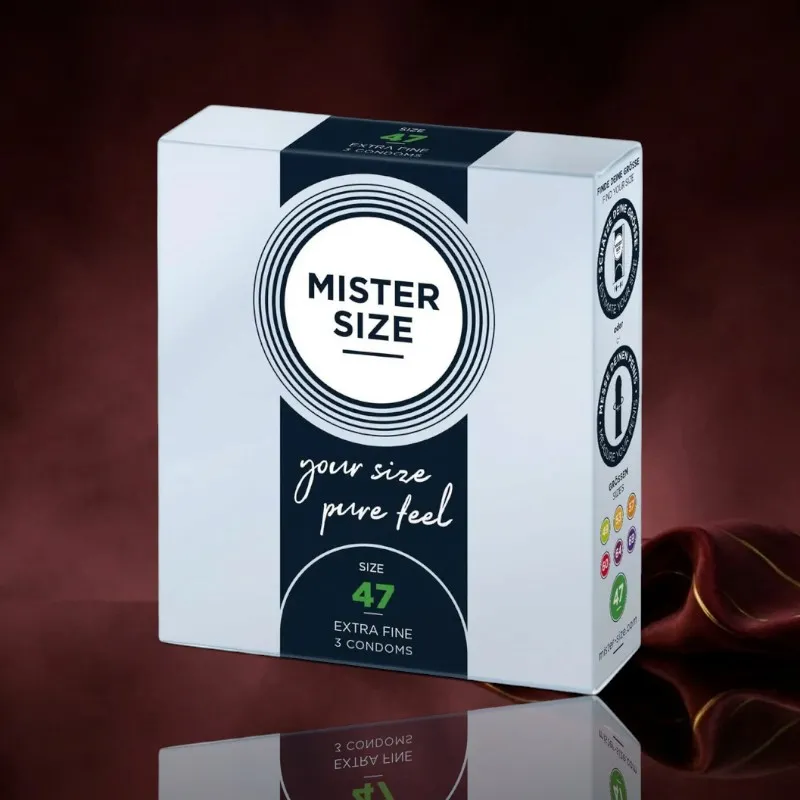 MISTER.SIZE 47 mm Kondome 3 Stück