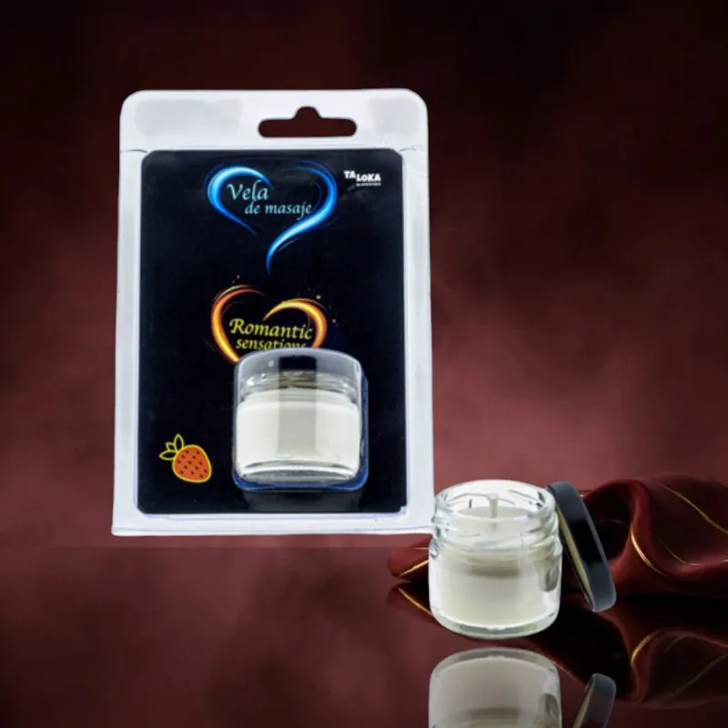 Taloka Massagekerze Erdbeer - 30 ml
