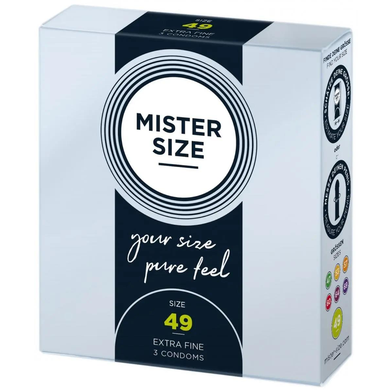 MISTER.SIZE 49 mm Kondome 3 Stück