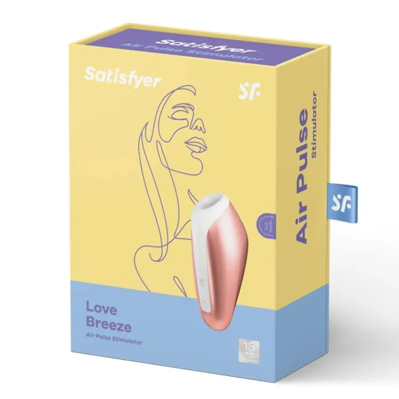 Satisfyer Love Breeze Saugvibrator - Kupferfarben