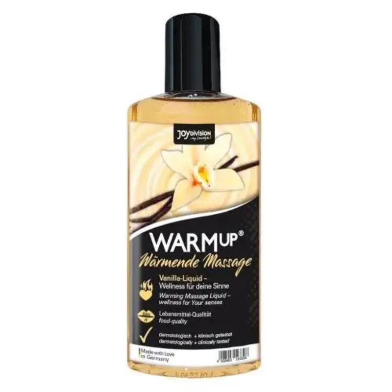 Warm-Up Massage Olie - Vanille 150 ml