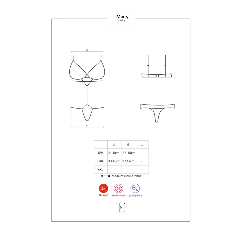 Mixty Teddy Größe: L/XL