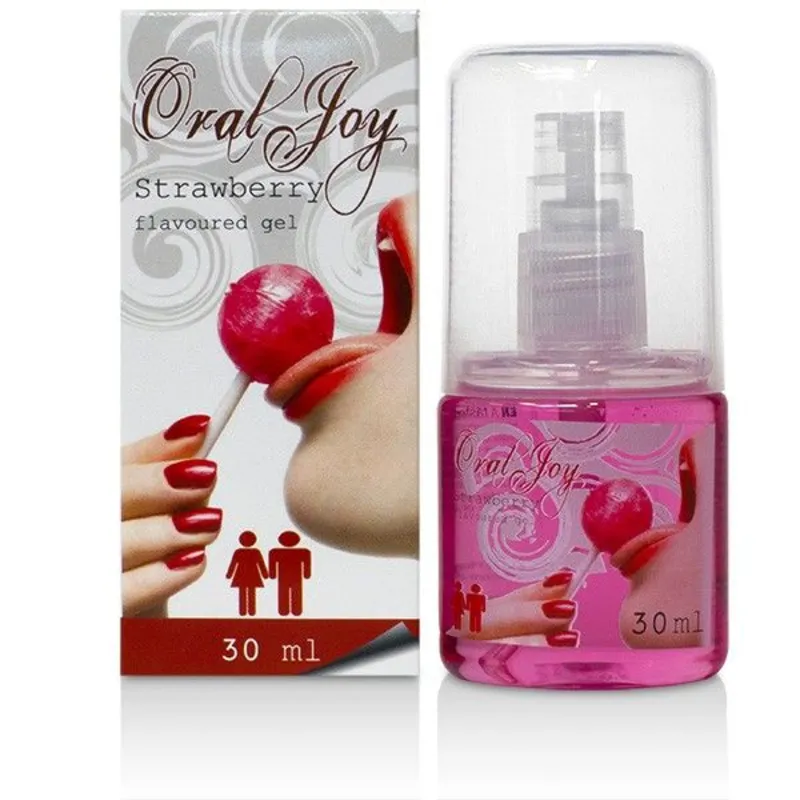 Cobeco Oral Joy aromatisiertes Gel für Oralsex Erdbeere - 30 ml