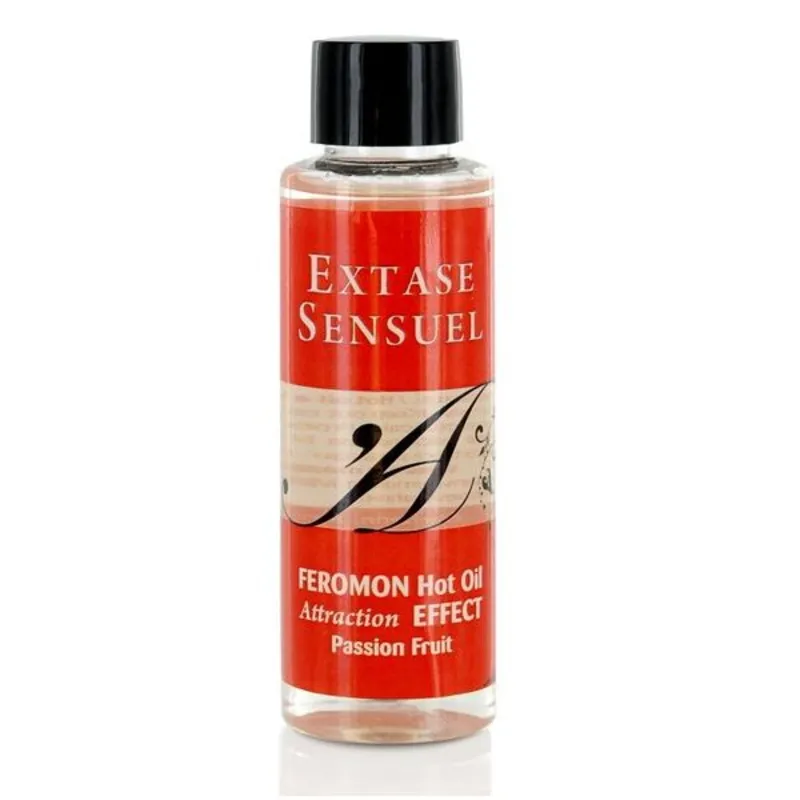 Extase Sensual Massageöl mit wärmeeffekt mit Passionsfrucht Pheromonen - 100 ml