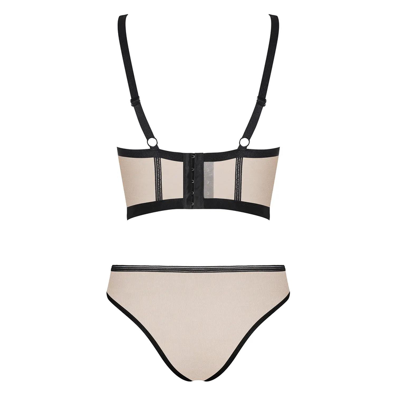 Nudelia Top & Panties nude Größe: S/M