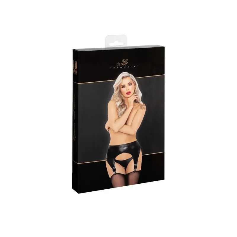 Snake Wetlook Strapsgürtel F277 - 3XL