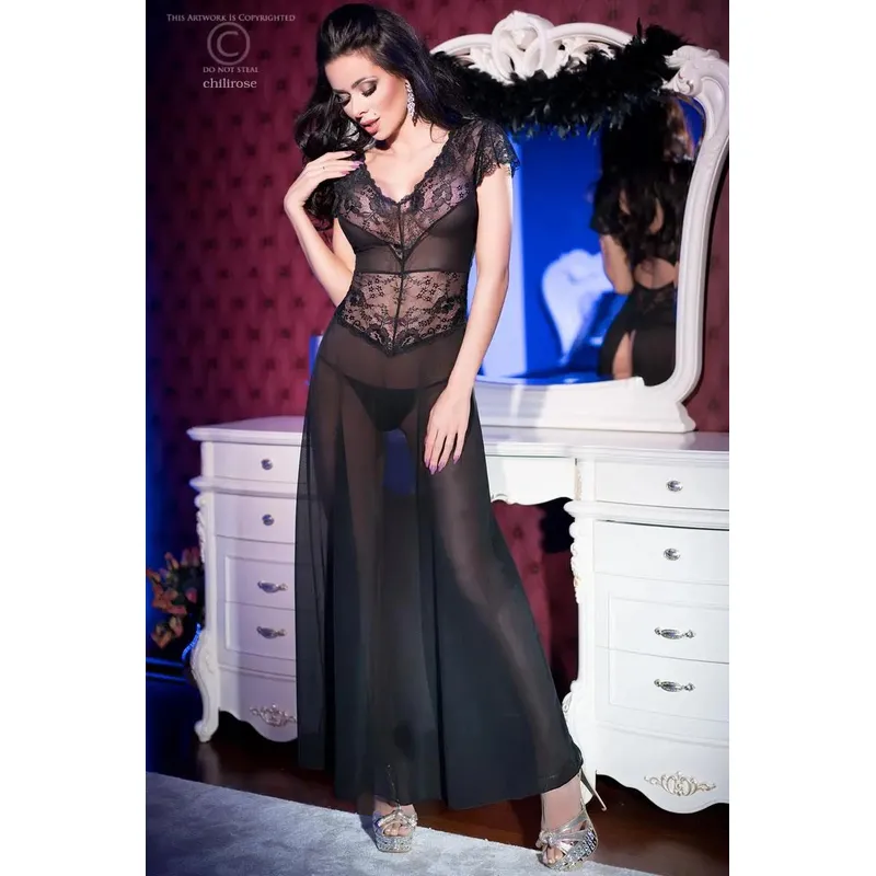 Robe CR4167 schwarz Größe: S