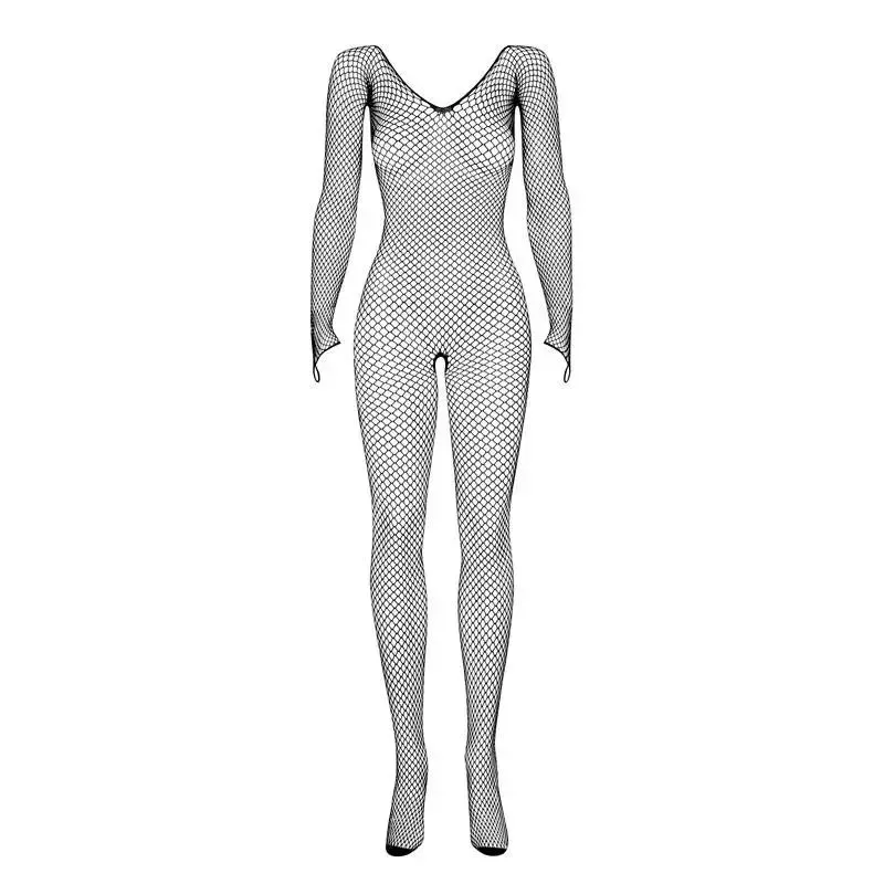 Bodystocking N109 schwarz von Obsessive