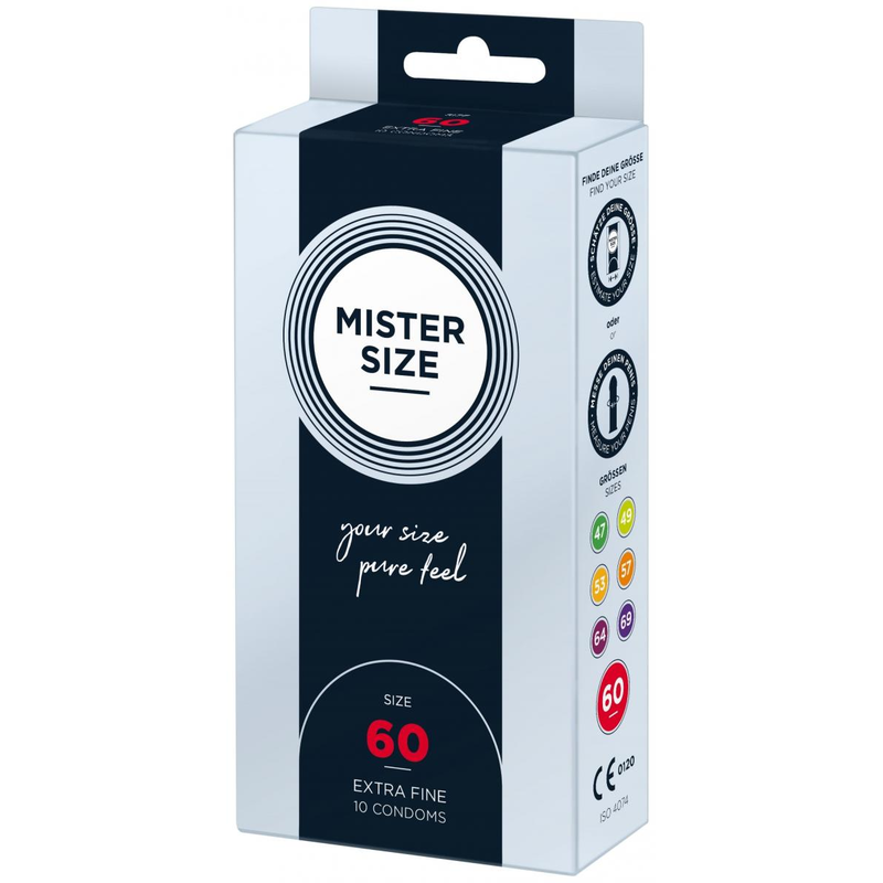 MISTER.SIZE 60 mm Kondome 10 Stück