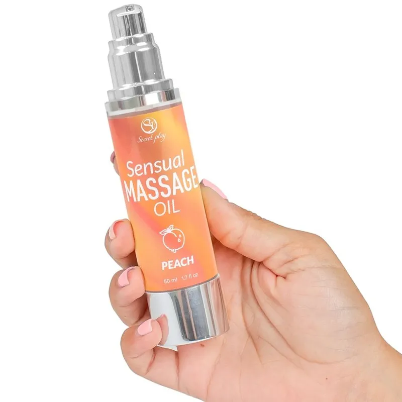 Secretplay Massageöl Pfirsich - 50 ml