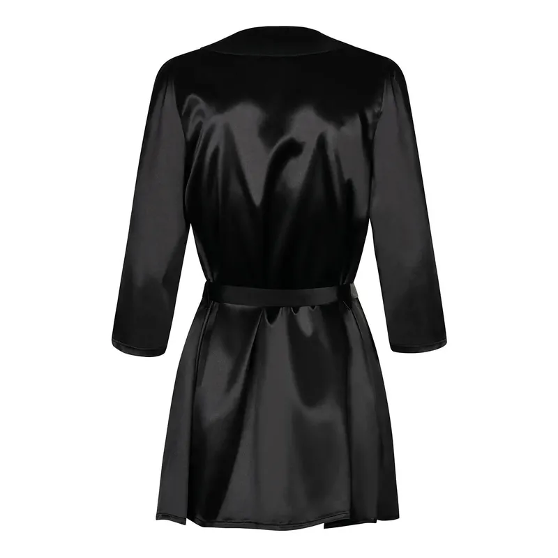 Satinia Robe schwarz Größe: L/XL