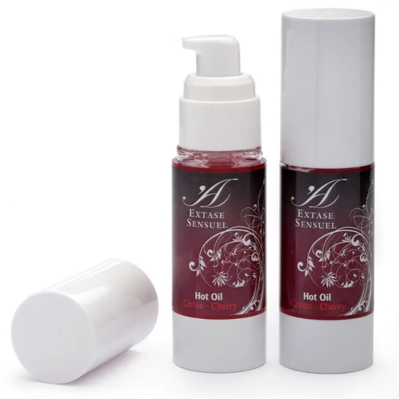 Extase Sensual wärmemdes stimulierendes Massageöl Kirsch - 30 ml