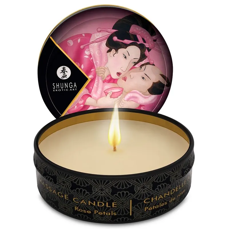 Shunga Mini Caress By Candlelight Massagekerzen 24 Stück