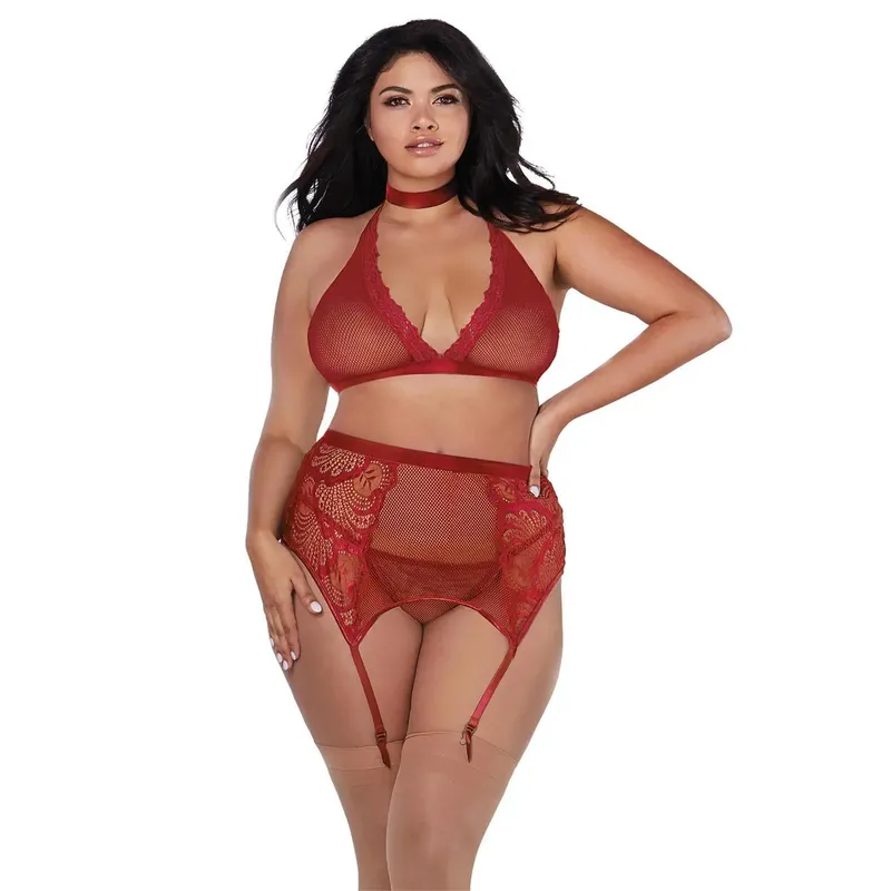 Netz-Set DR11776 garnet Größe: Queen-Size