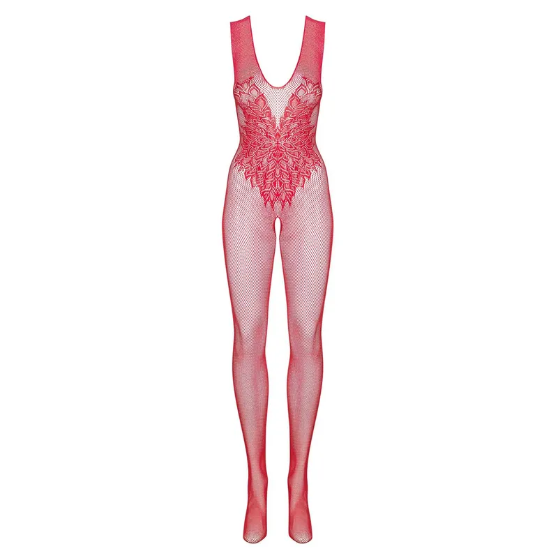 Bodystocking N112 rot - S/L