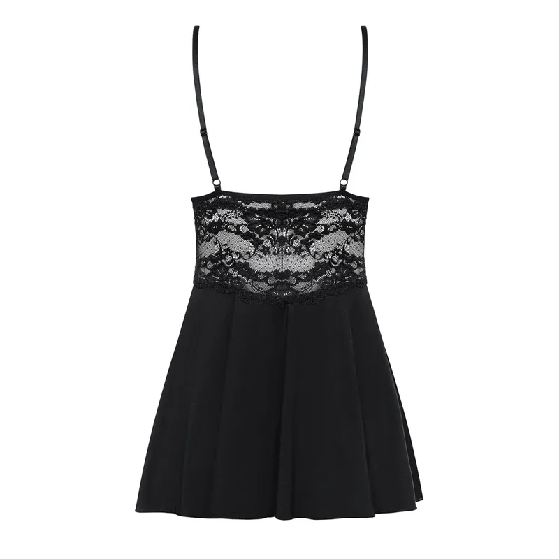 Babydoll 810-BAB-1 schwarz - L/XL