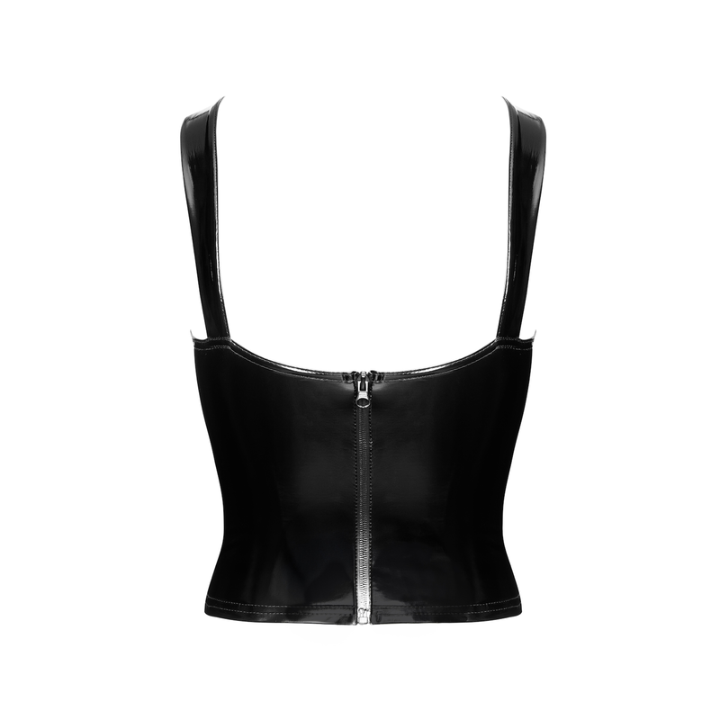 Dominae Lack Corset Top F379 - 3XL