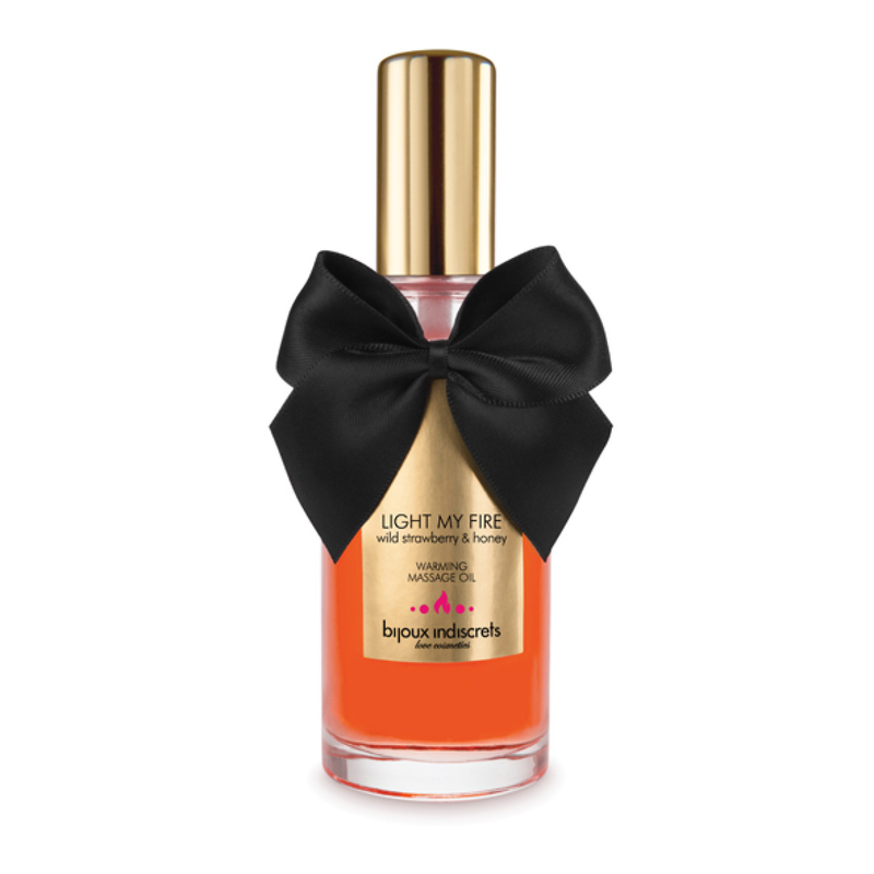 Light My Fire – Erdbeer-Wärmendes Massageöl 100 ml