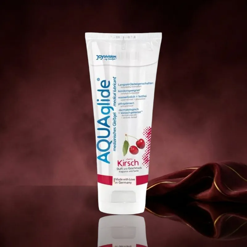 AQUAglide Gleitmittell Kers - 100 ml