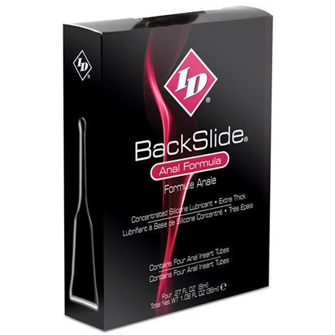 Id Backslide - Anal Insert 4 Röhren á 8 ml