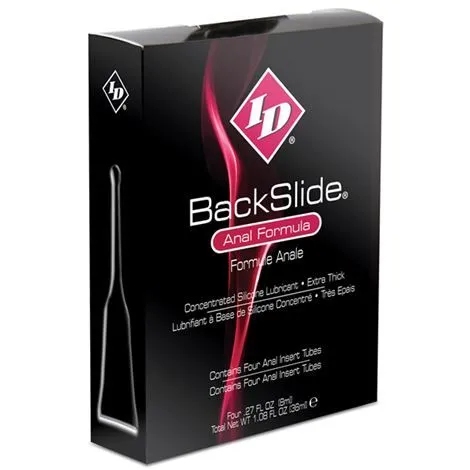 Id Backslide - Anal Insert 4 Röhren á 8 ml