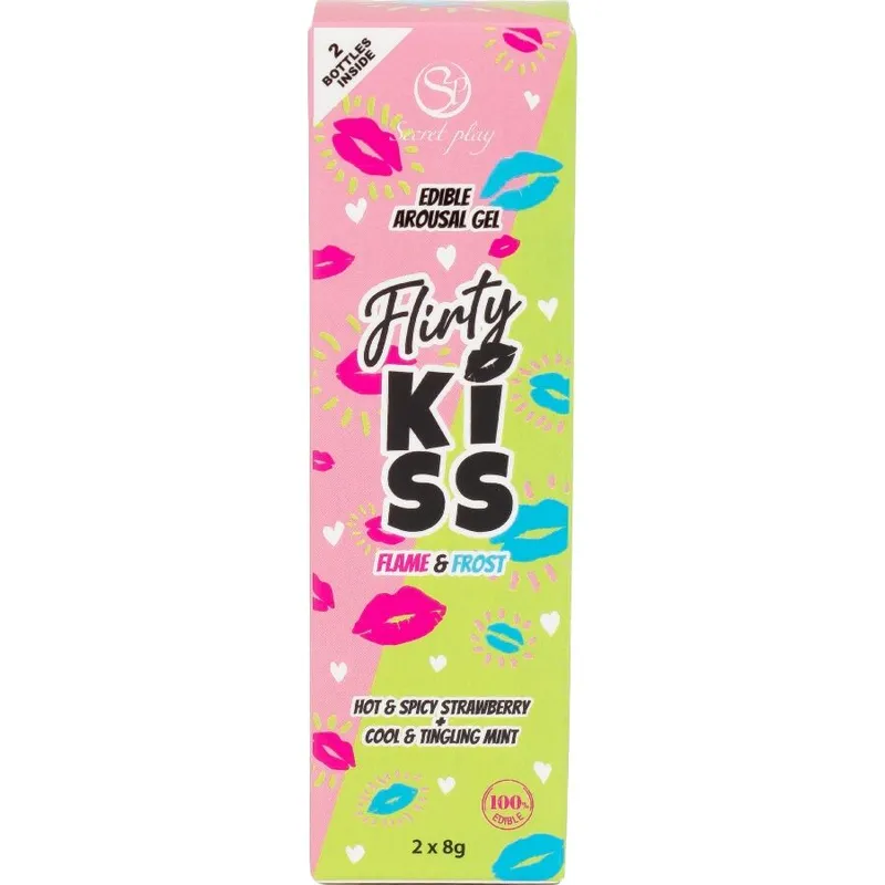 Secretplay Flirty Kiss Oralsexspray Erdbeere & Minze 2 x 8 gr