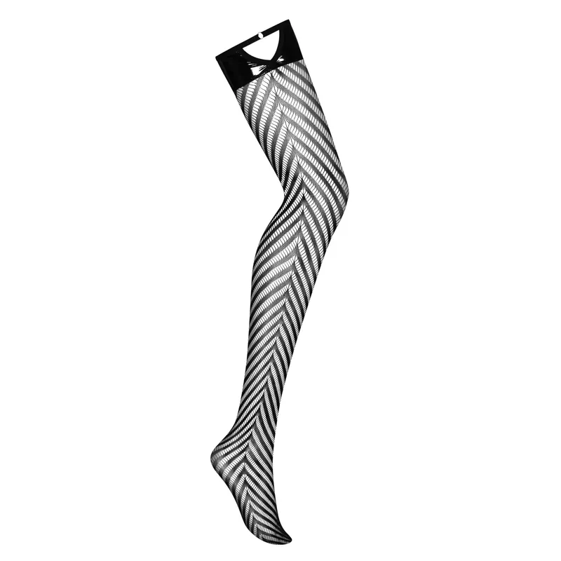 S818 Stockings schwarz Größe: XXL