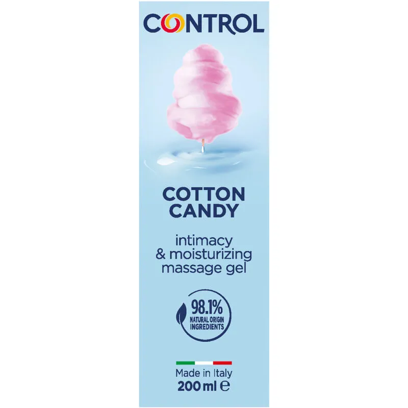 Control 3 in 1 feuchtigkeitsspendendes Massagegel Cotton Candy - 200 ml