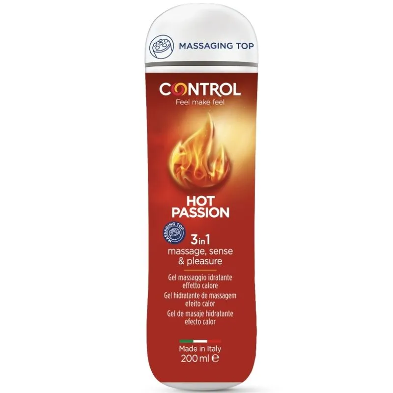 Control 3 In 1 Hot Passion Gleitgel - 200 ml