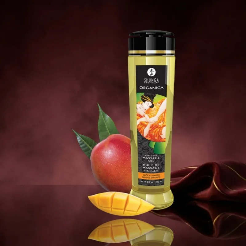 Shunga Bio Massageöl Mango - 240 ml