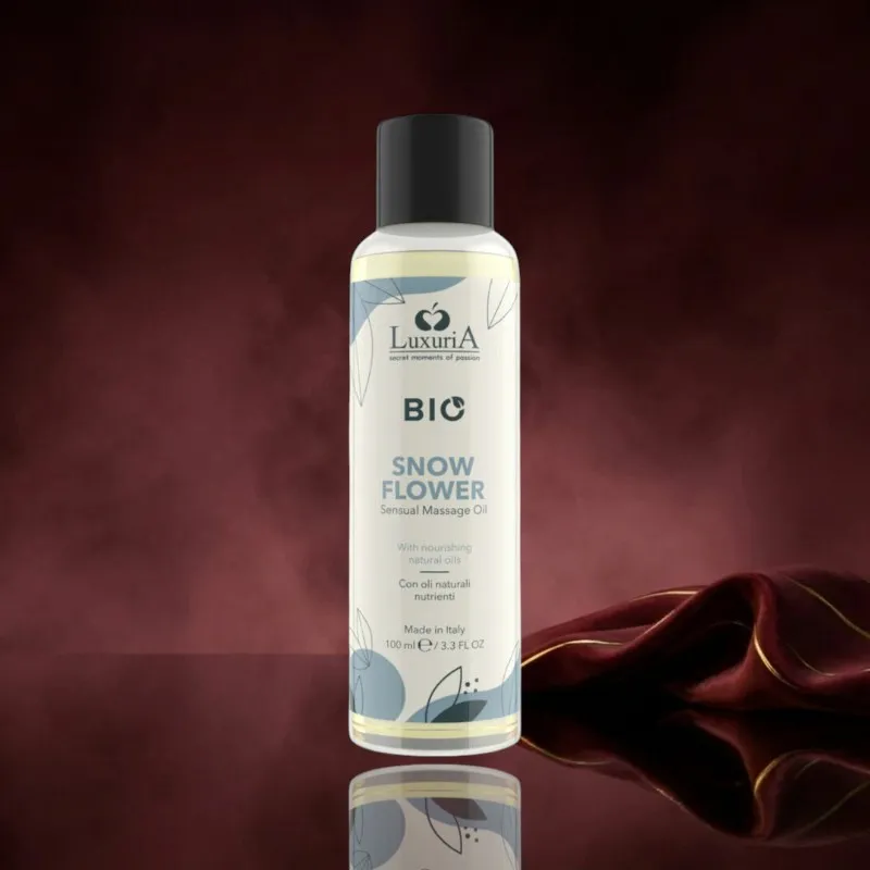 Intimateline Luxuria Bio Massageöl Schneeblumen - 100 ml