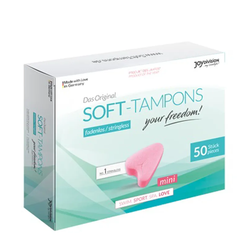 Soft-Tampons Mini - 50 Stück