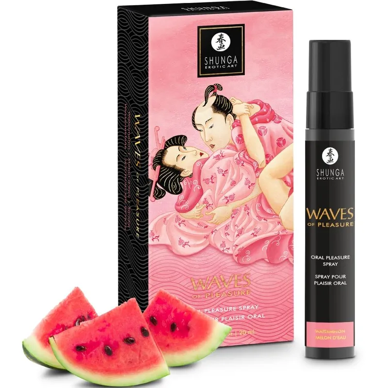 Shunga Waves Pleasure Oralsexspray Wassermelone - 20 ml