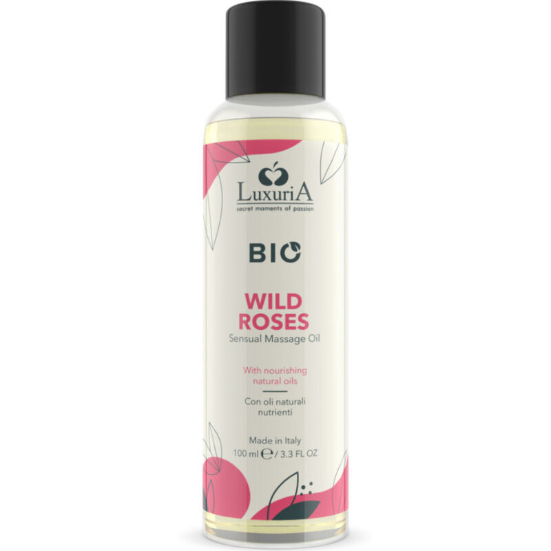 Intimateline Luxuria Bio Massageöl Wilde Rosen - 100 ml