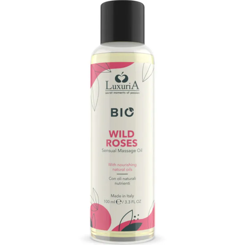 Intimateline Luxuria Bio Massageöl Wilde Rosen - 100 ml