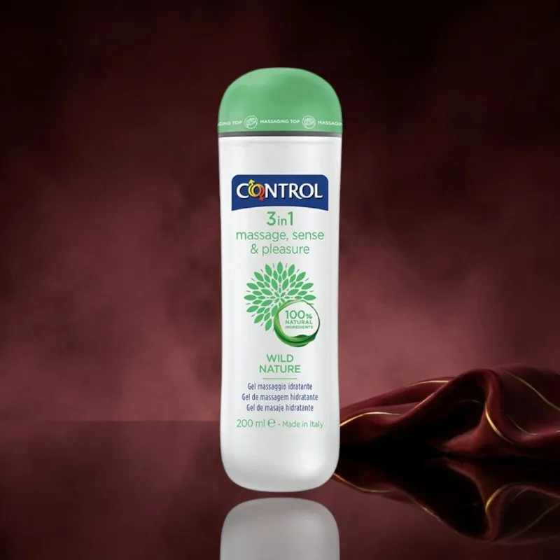 Control 3 In 1 Wild Nature Massagegel - 200 ml