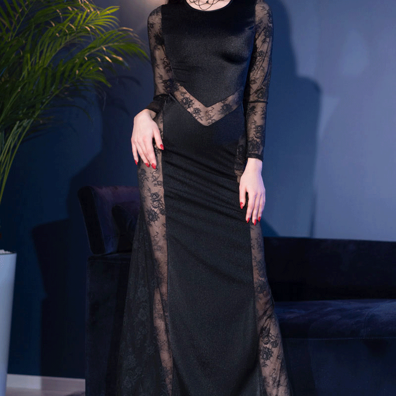 Cocktailkleid CR4408 schwarz Größe: S