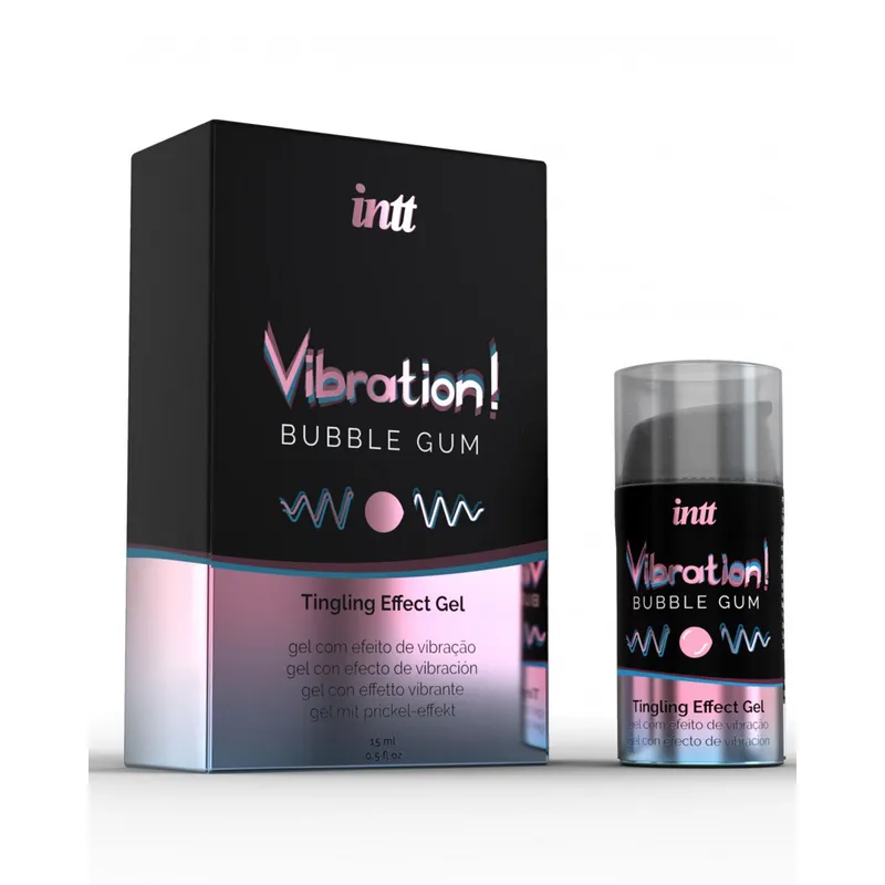Vibrationen! Bubble Gum Tingling Gel 15 ml