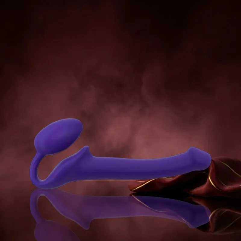 Strap On Me - Strapless Voorbind Dildo - Maat S - Paars