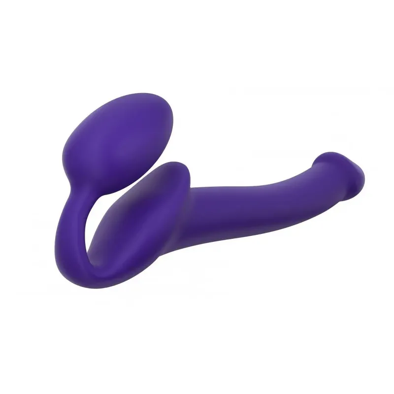 Strap On Me - Strapless Voorbind Dildo - Maat S - Paars