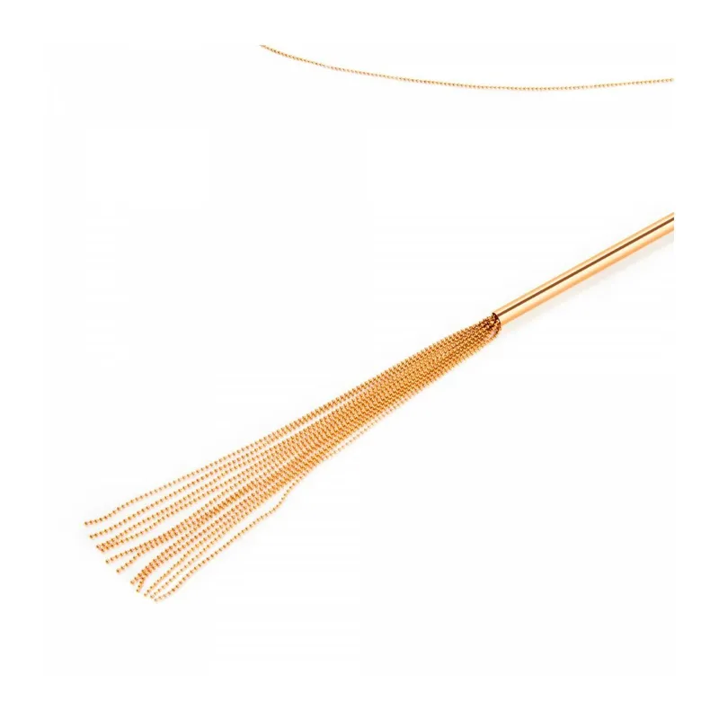 Magnifique – Metallische Kettenpeise / Halskette Gold