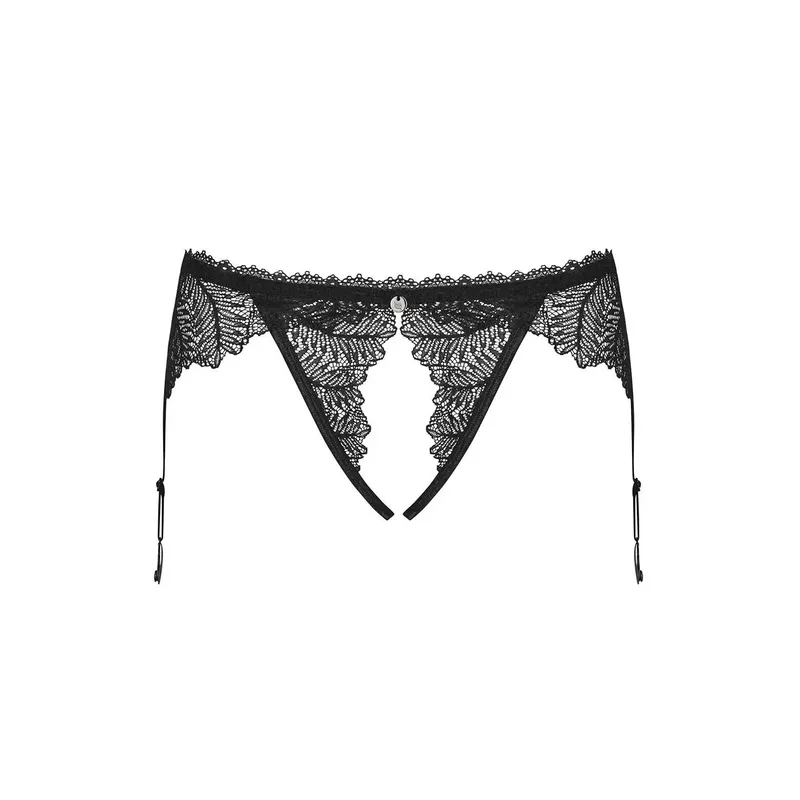 Romanesa Crotchless Garter Belt Größe: S/M